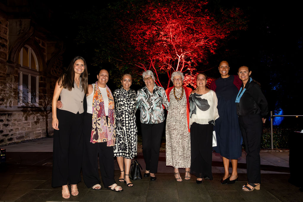 staff members at the 35 year event